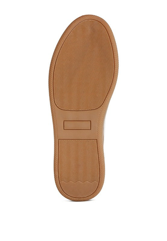Foxy Faux Leather Sneakers
