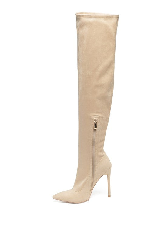 Tylira Over The Knee Stiletto Boots
