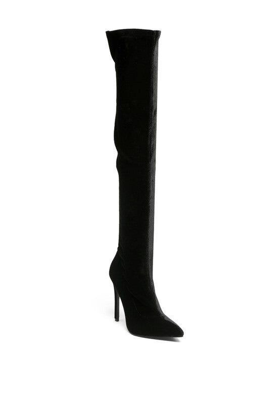 Tylira Over The Knee Stiletto Boots