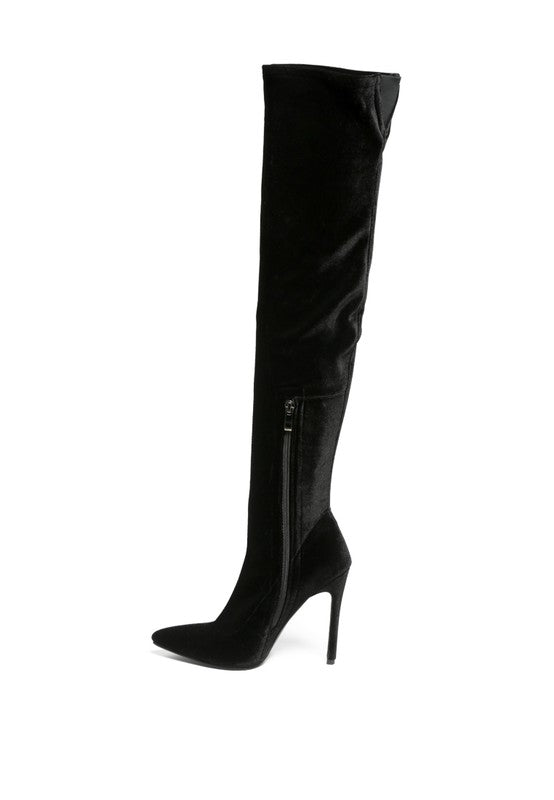 Tylira Over The Knee Stiletto Boots