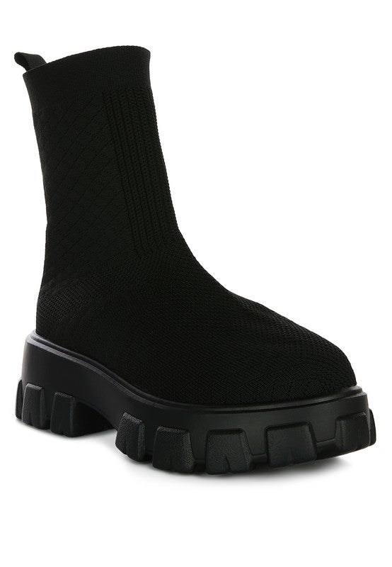 Marlo Stretch Knit Boots