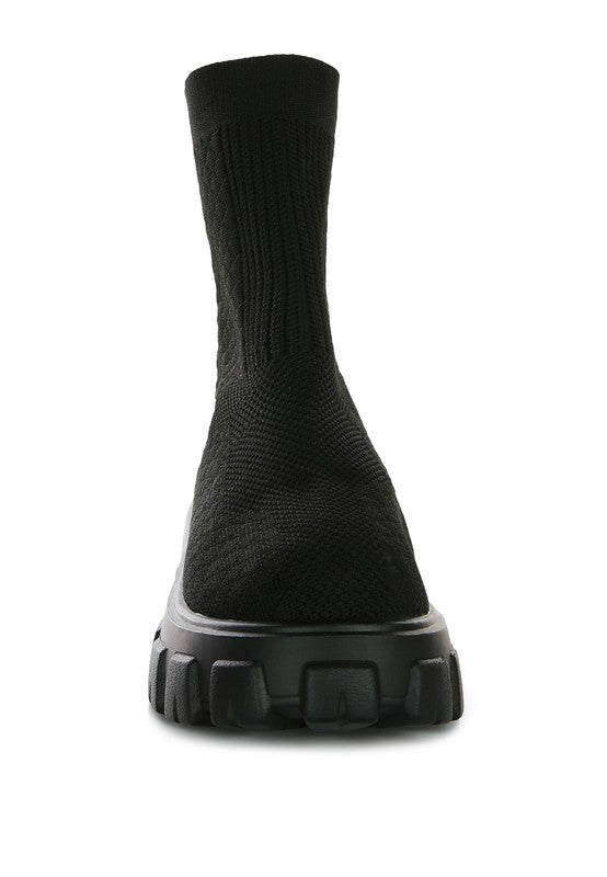 Marlo Stretch Knit Boots