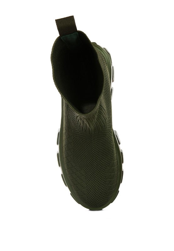 Marlo Stretch Knit Boots