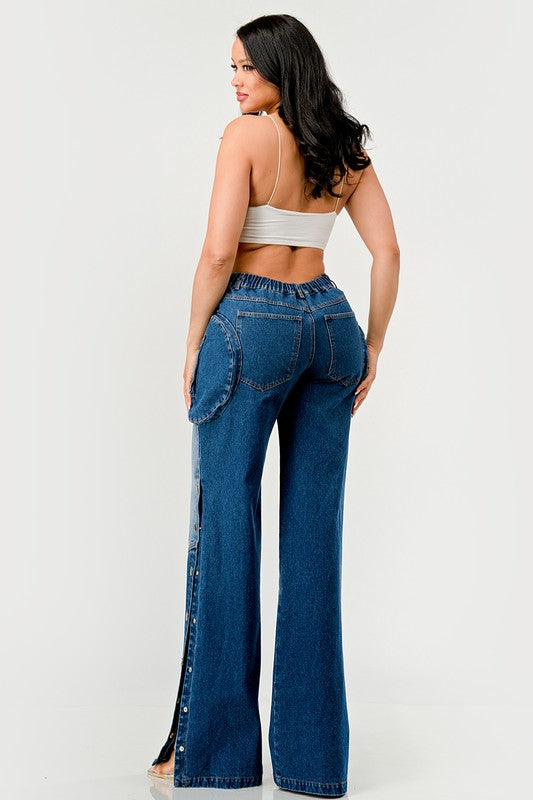 Iesha Indigo Denim Pants