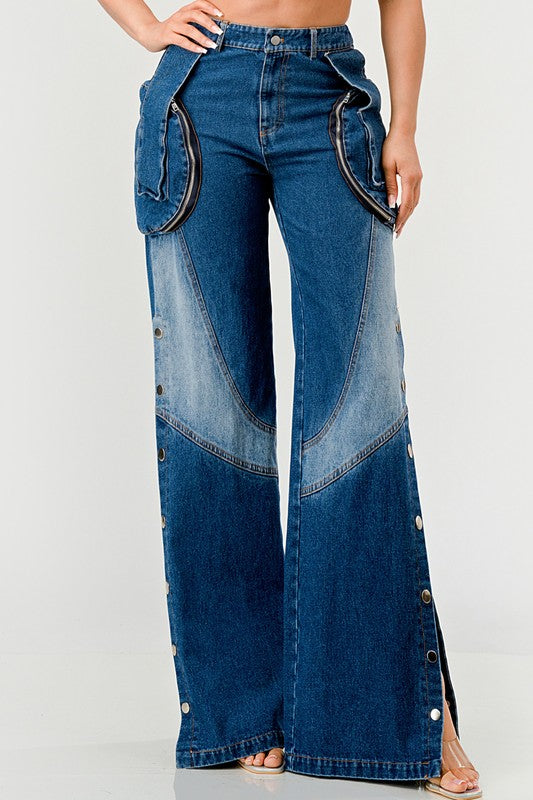Iesha Indigo Denim Pants
