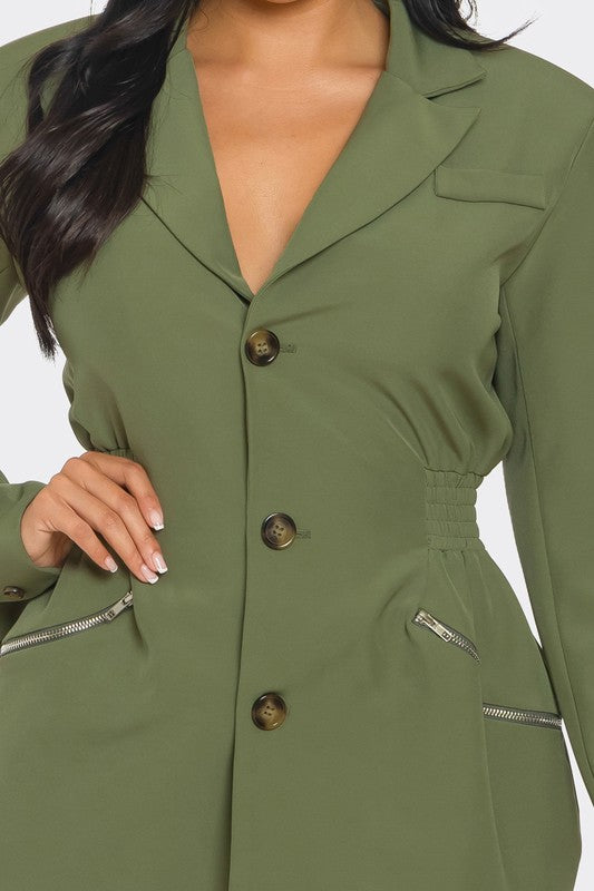 Taya Tailored Blazer Dress