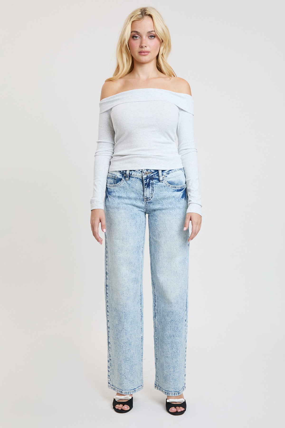 Lela Luxe Wide Leg Jeans