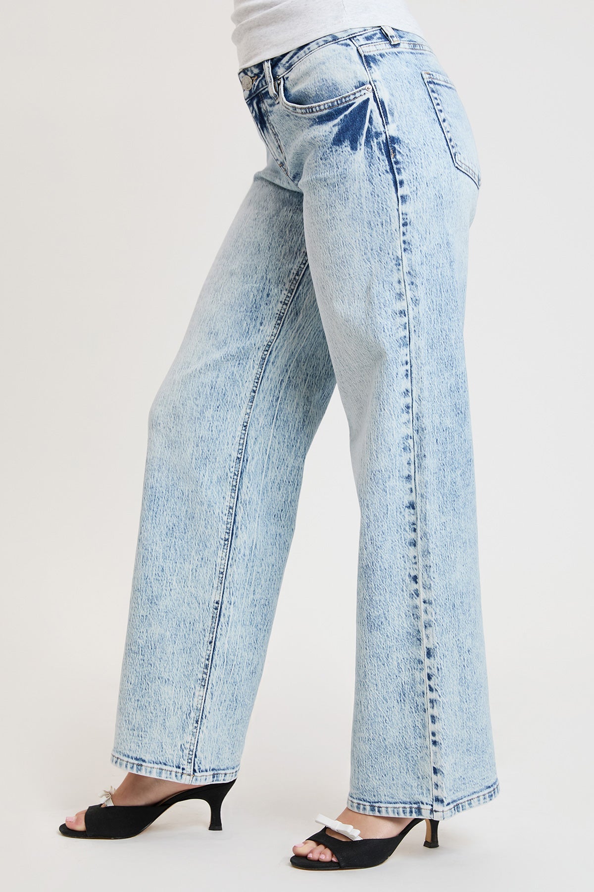 Lela Luxe Wide Leg Jeans