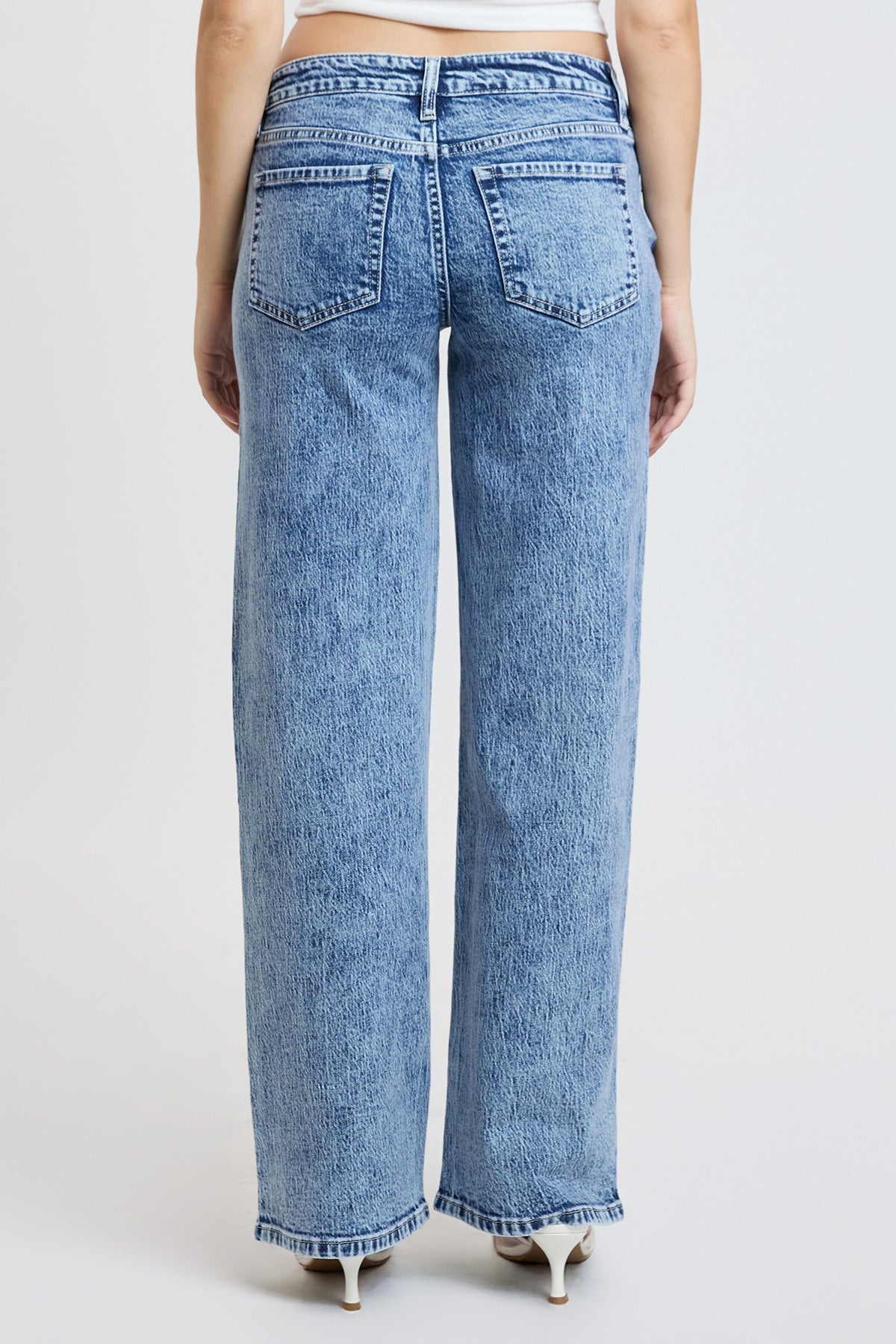 Lela Luxe Wide Leg Jeans