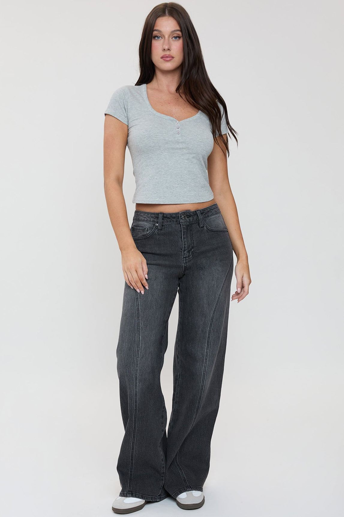 Luci Luxe Wide Leg Jeans
