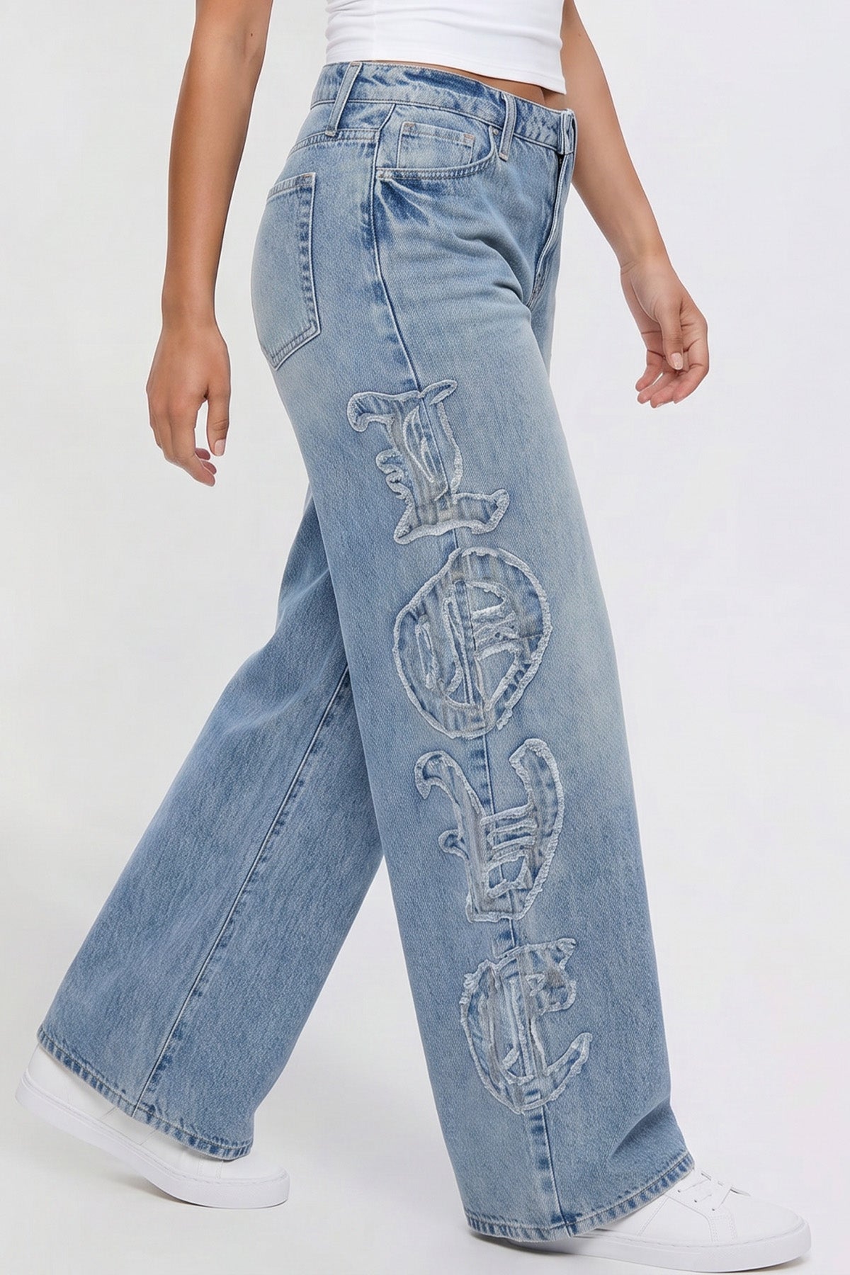 Love Lee Wide Leg Jeans