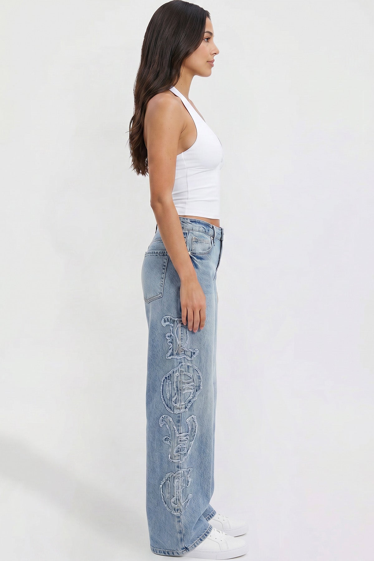 Love Lee Wide Leg Jeans