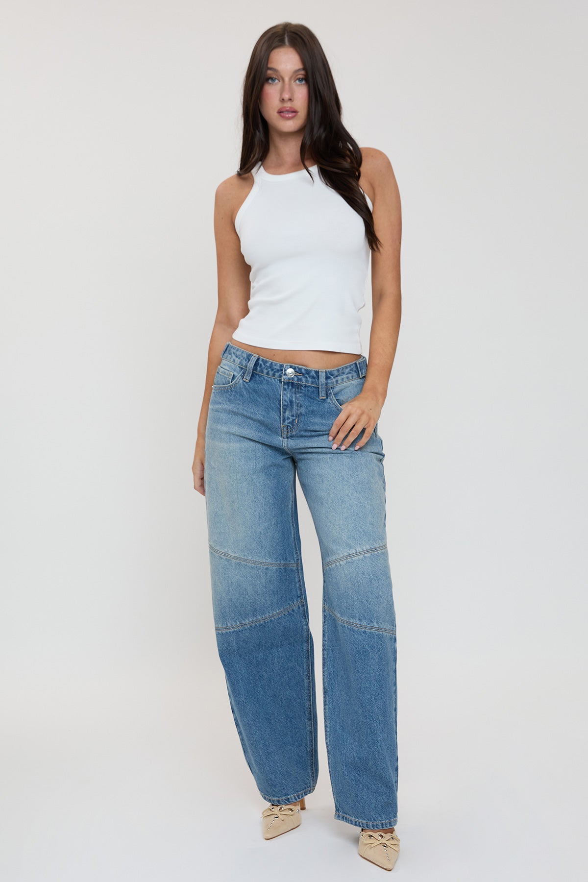 Bianca Baggy Barrel Jeans