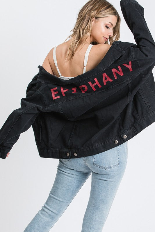 "EPIPHANY" Oversized Jacket