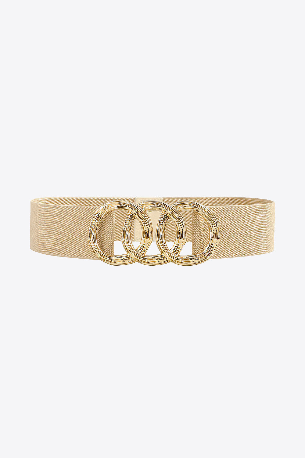 Wide Triple Circle Elastic Belt