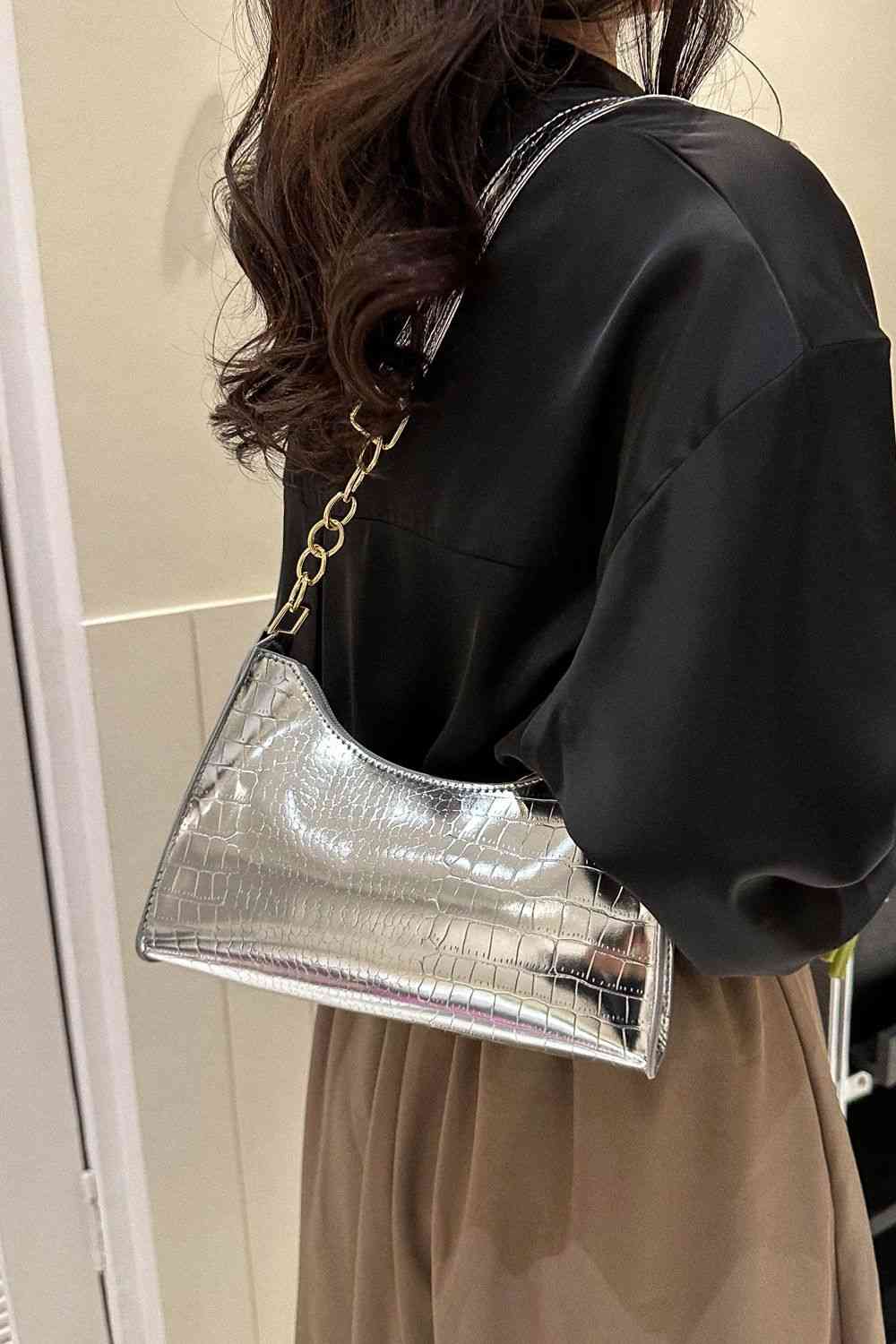 Elise Leather Shoulder Bag