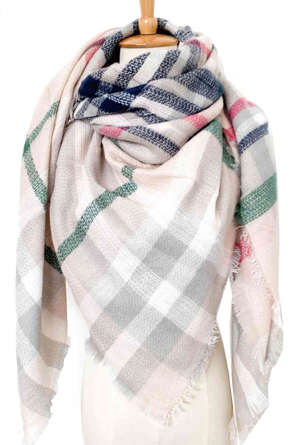 Pauline Plaid Scarf