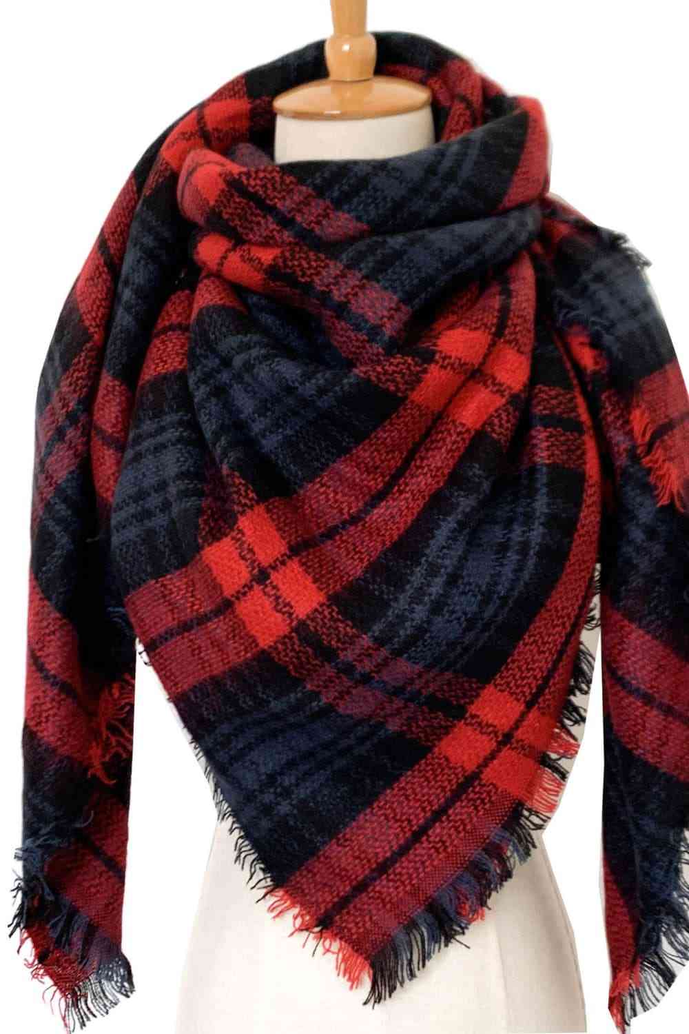 Pauline Plaid Scarf