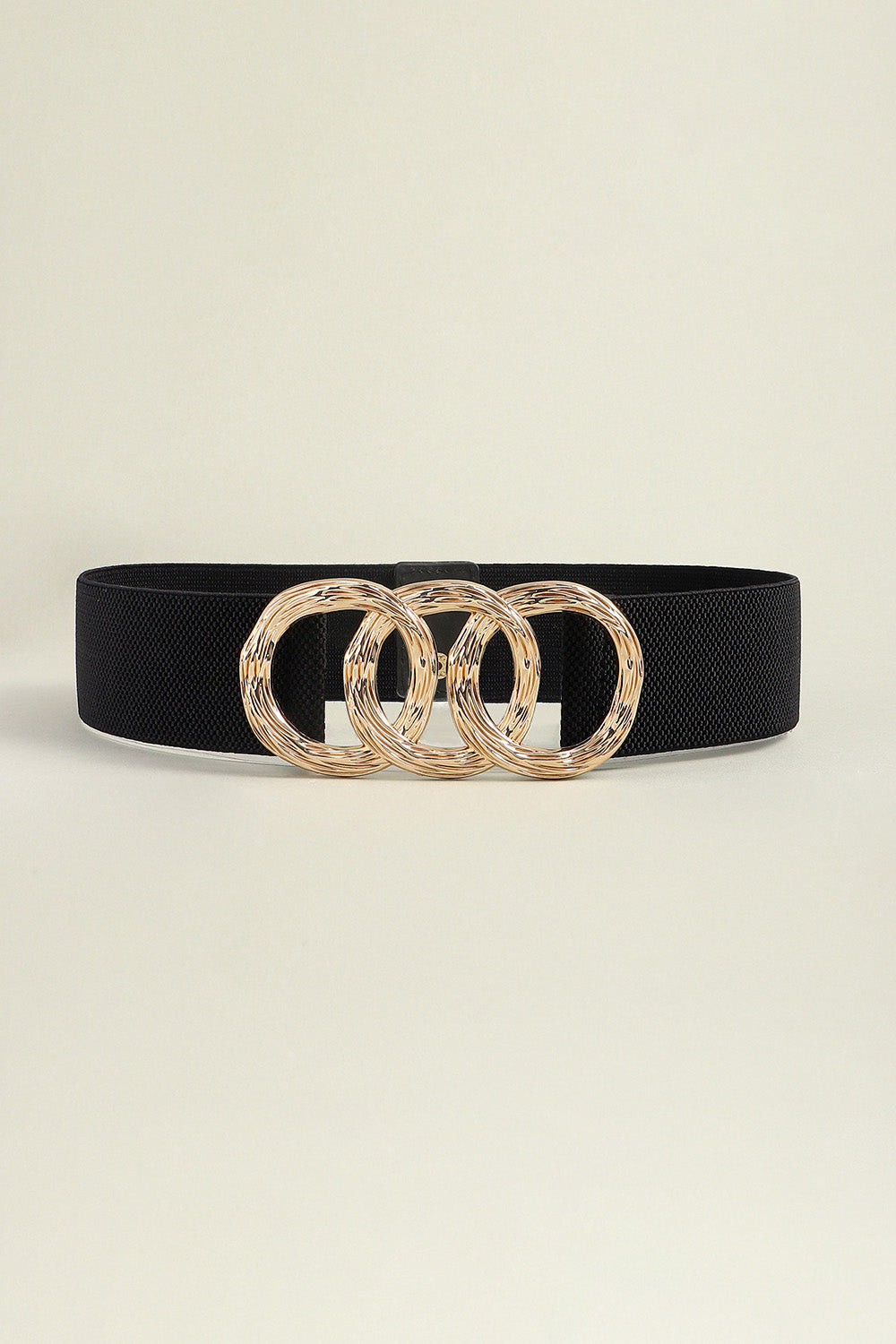 Wide Triple Circle Elastic Belt