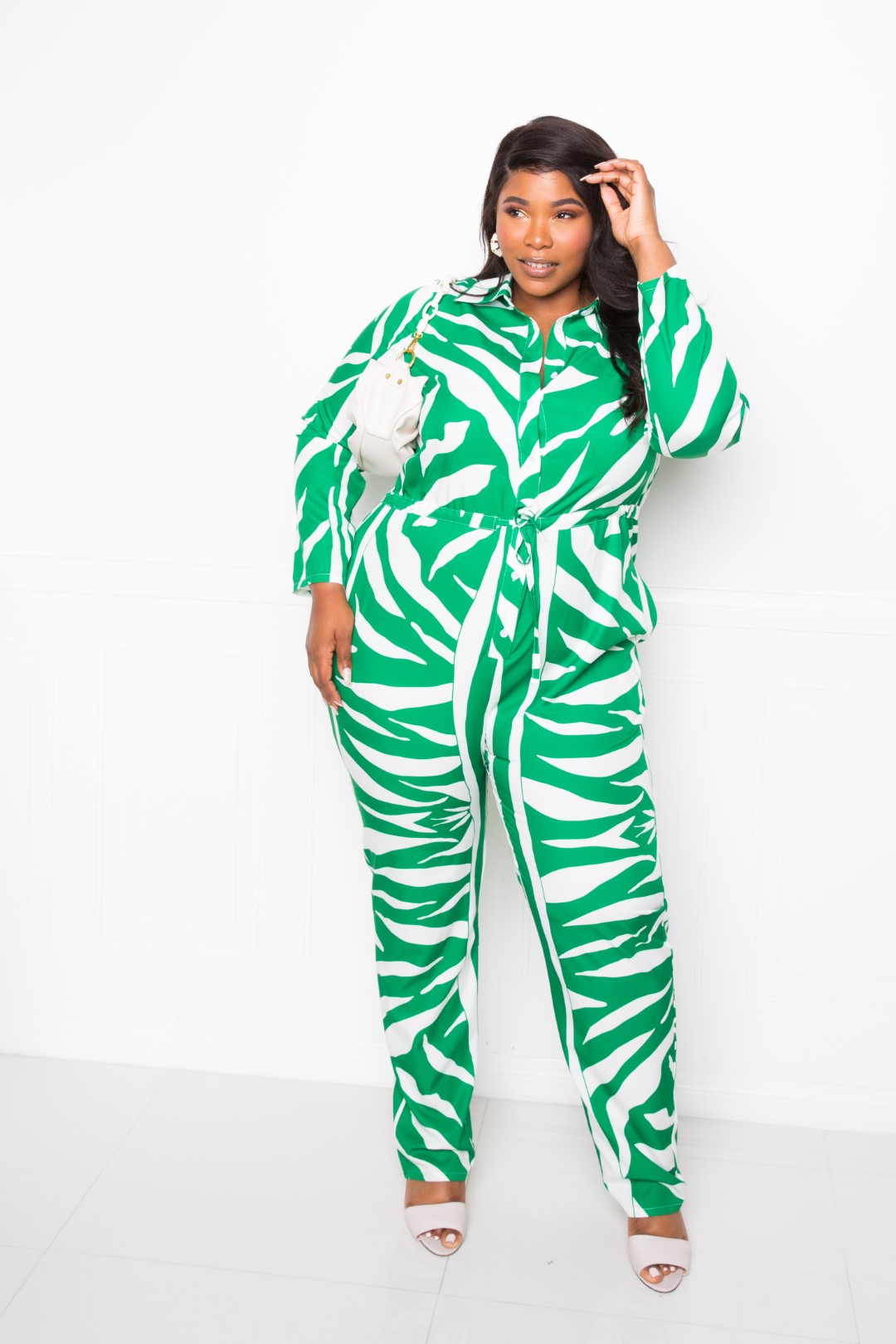 Tie Waist Jumpsuit