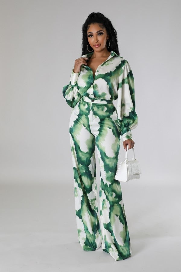 Harmony High Waist Pants Set