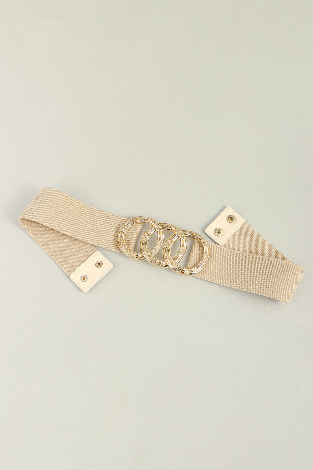 Wide Triple Circle Elastic Belt