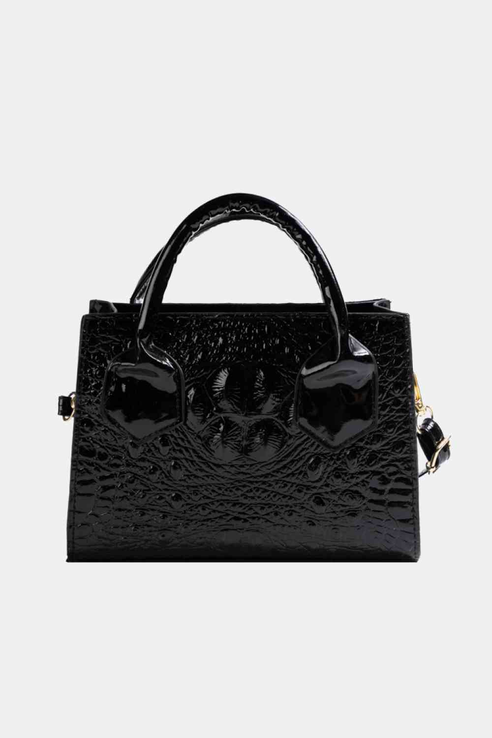 TiTi Textured Faux Leather Crossbody Bag