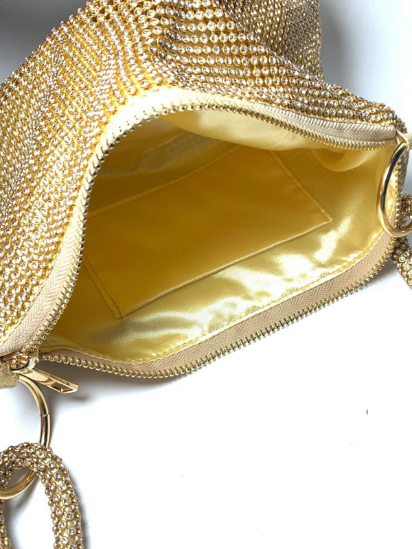 Katie Knotted Rhinestone Handbag