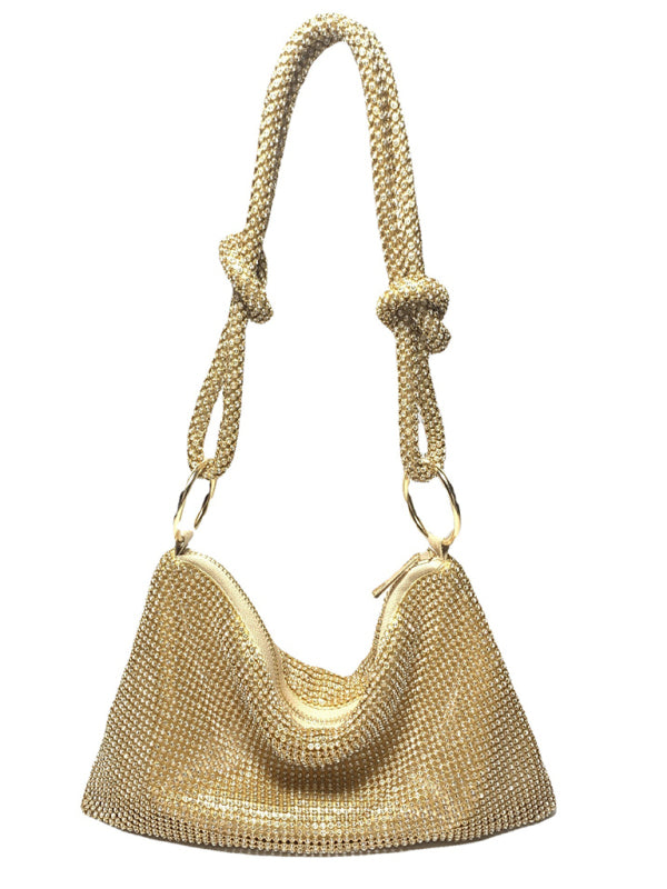 Katie Knotted Rhinestone Handbag