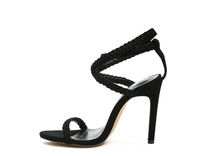 Shai Suede Stiletto Heeled Sandals