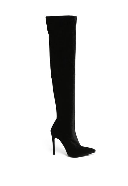 Tylira Over The Knee Stiletto Boots