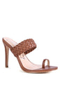 Jaydia Woven Strap Toe Ring Sandals