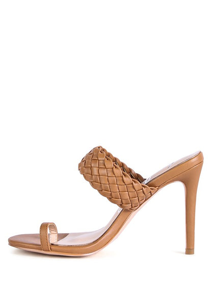 Jaydia Woven Strap Toe Ring Sandals