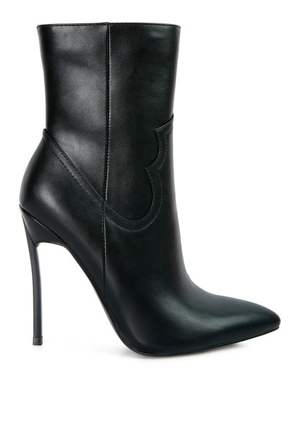 Catie Cowgirl Ankle Bootie