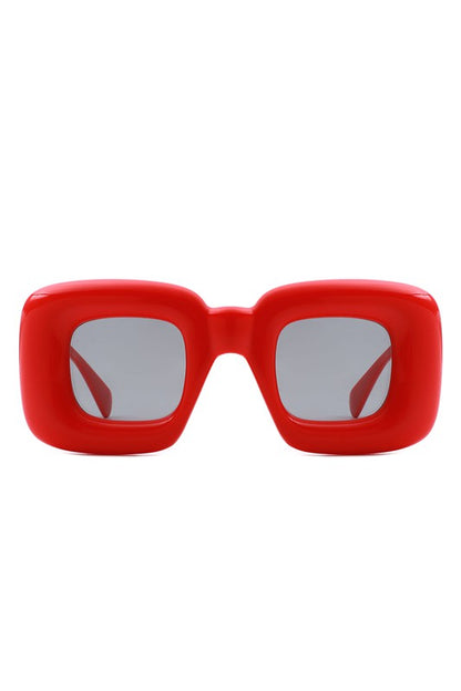 Ruby Chunky Irregular Chic Sunglasses