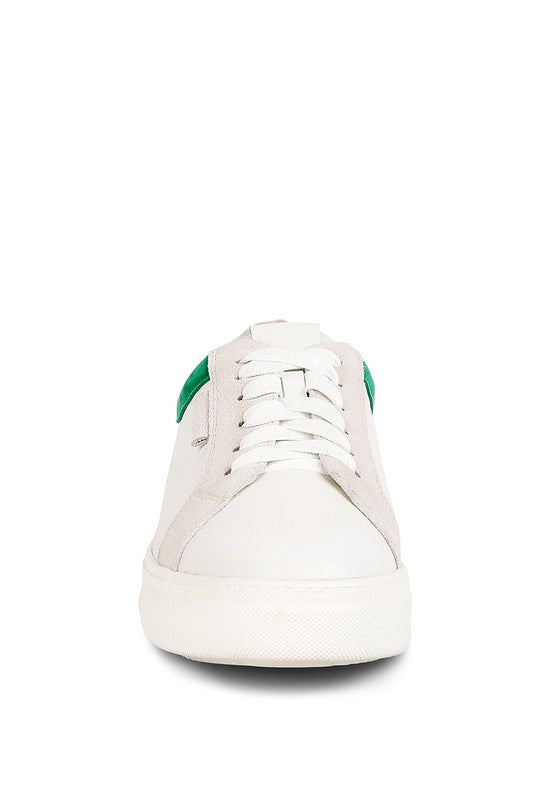 Colla Color Block Leather Sneakers