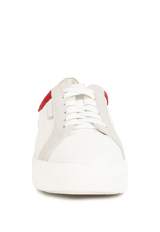 Colla Color Block Leather Sneakers