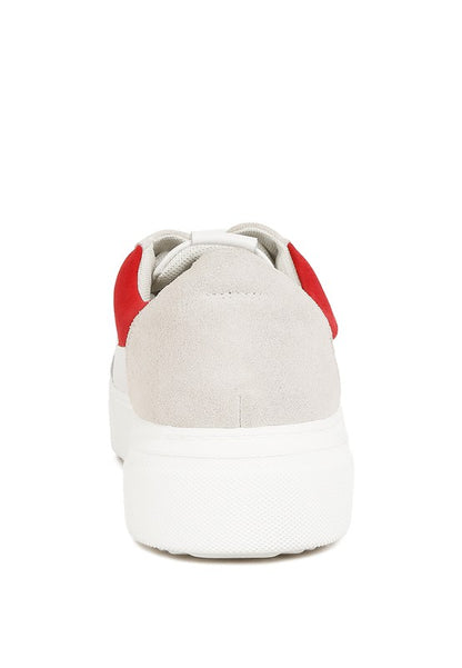 Colla Color Block Leather Sneakers