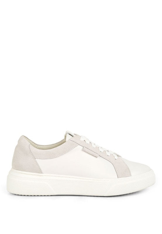 Colla Color Block Leather Sneakers