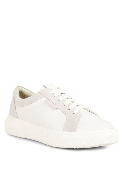 Colla Color Block Leather Sneakers