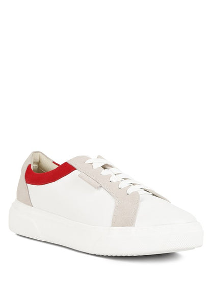 Colla Color Block Leather Sneakers