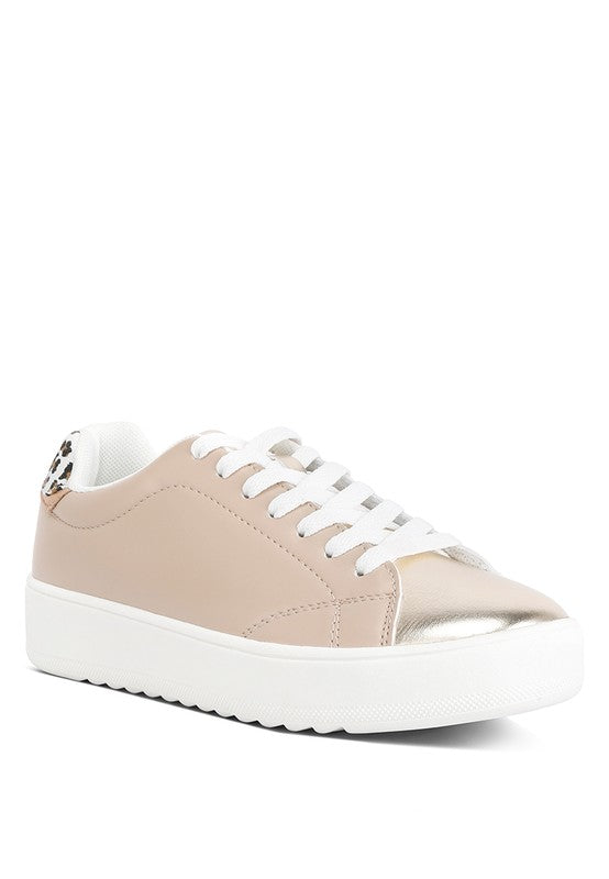 Monie Metallic Accent Sneakers