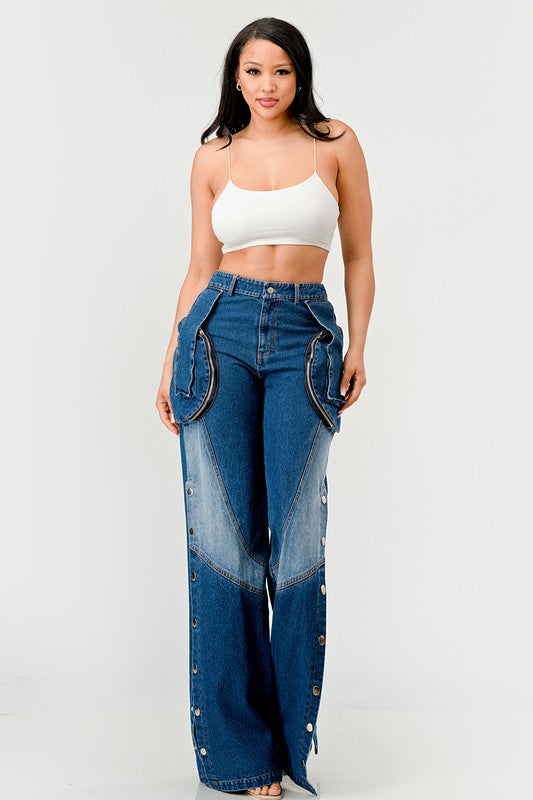 Iesha Indigo Denim Pants