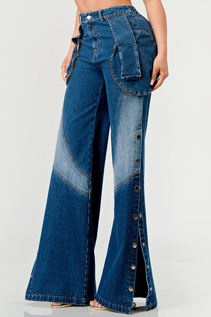 Iesha Indigo Denim Pants