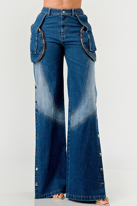 Iesha Indigo Denim Pants