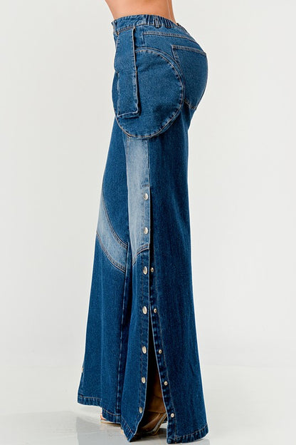 Iesha Indigo Denim Pants