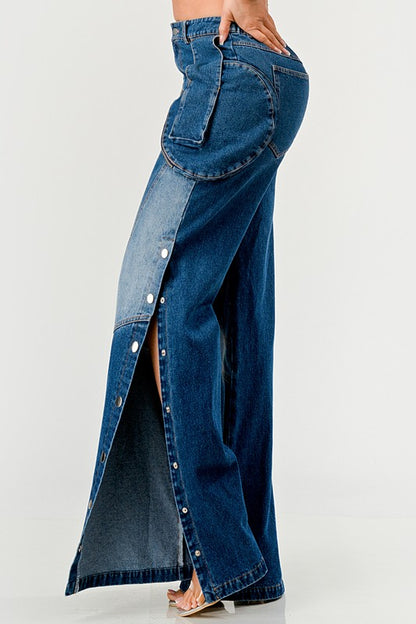 Iesha Indigo Denim Pants