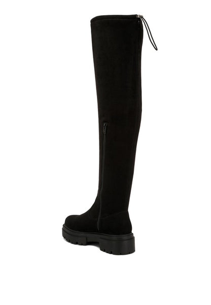 Bailey Bae Drawstring Knee High Boots