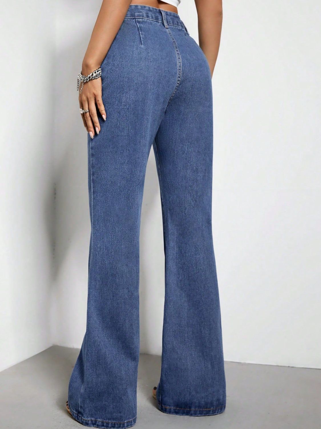 Faith Flat Pocket Jeans