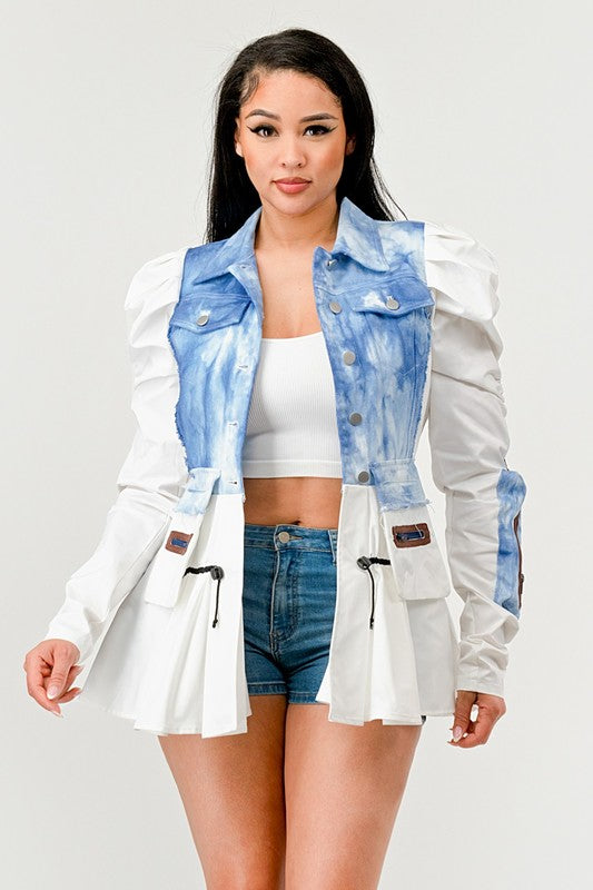 Payten Peplum Panache Denim Jacket